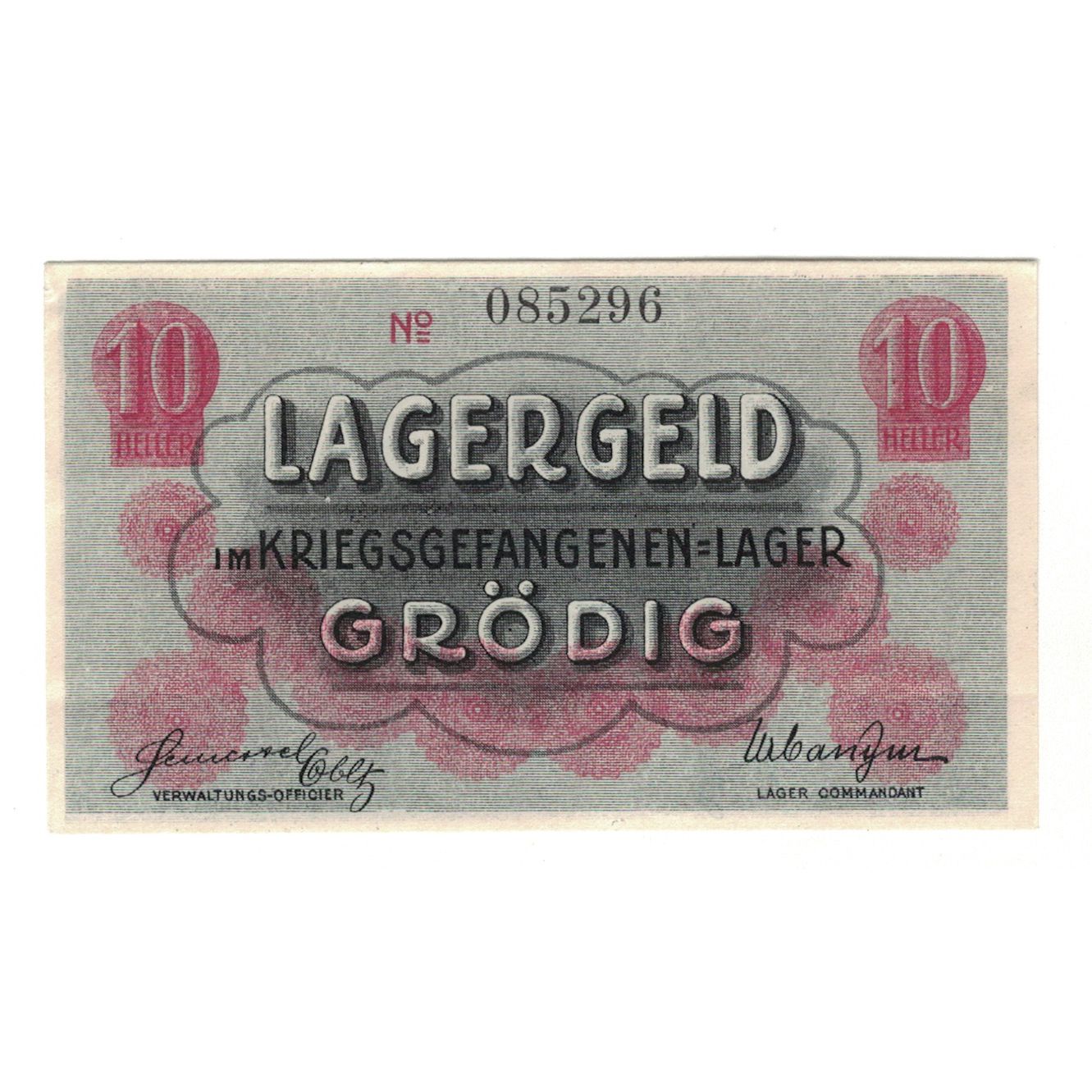 Banknote, Austria, Lagergeld, 10 Heller, valeur faciale, AU(55-58)