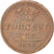 Coin, ITALIAN STATES, NAPLES, Ferdinando II, 2 Tornesi, 1839, AU(55-58), Copper