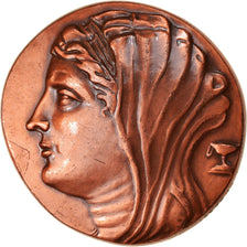 Francia, medalla, Reproduction, Syracuse, Sicile, History, 1967, SC, Cobre