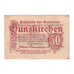 Billet, Autriche, Gunskirchen O.Ö. Gemeinde, 50 Heller, batiment 1, 1920