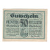 Geldschein, Österreich, Ebelsberg O.Ö. Gemeinde, 50 Heller, village 1, 1920