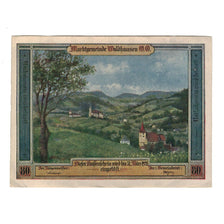 Geldschein, Österreich, Waldhausen O.Ö. Marktgemeinde, 80 Heller, Texte, 1921