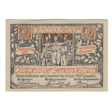 Banknote, Austria, Loich N.Ö. Gemeinde, 80 Heller, Texte 2, 1920, 1920-07-31