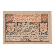 Banknote, Austria, Loich N.Ö. Gemeinde, 50 Heller, Texte  5, 1920, 1920-07-31