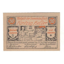Banknote, Austria, Loich N.Ö. Gemeinde, 50 Heller, Texte 7, 1920, 1920-07-31