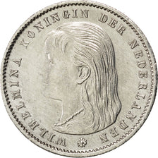 NETHERLANDS, 25 Cents, 1897, KM #115, MS(63), Silver, 3.58