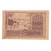 Banknot, Austria, Scharten O.Ö. Gemeinde, 20 Heller, Texte, 1920, 1920-05-02