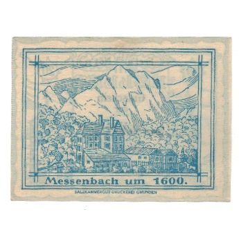 Geldschein, Österreich, Vorchdorf O.Ö. Gemeinde, 20 Heller, paysage, 1920
