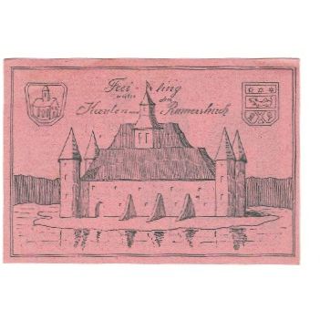 Geldschein, Österreich, Oftering O.Ö. Gemeinde, 20 Heller, château, 1920