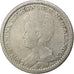Coin, Netherlands, Wilhelmina I, 25 Cents, 1913, VF(20-25), Silver, KM:146