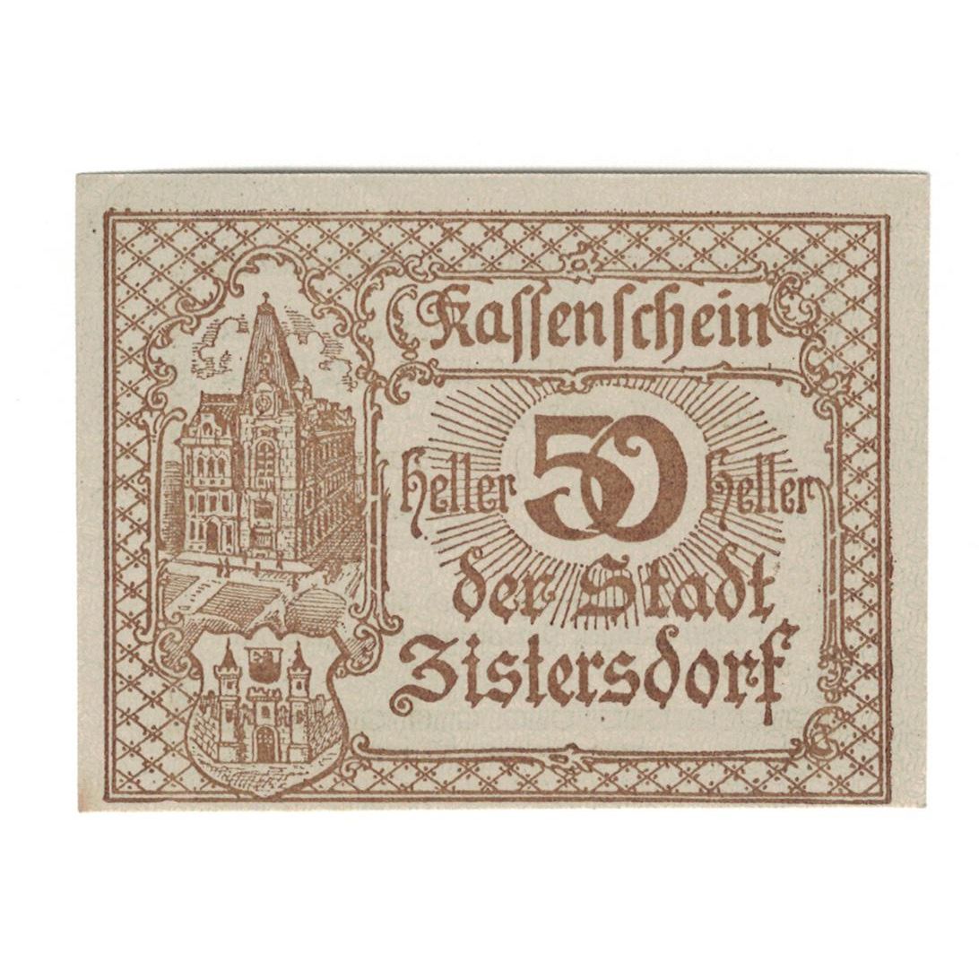 Geldschein, Österreich, 50 Heller, Texte, 1920, 1920-12-31, VZ, Mehl:FS 1277