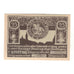 Banconote, Germania, Burgel Stadt, 25 Pfennig, personnage, 1921, 1921-05-28