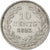 Moneda, Países Bajos, Wilhelmina I, 10 Cents, 1893, MBC+, Plata, KM:116