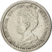NETHERLANDS, 10 Cents, 1912, KM #145, EF(40-45), Silver, 15, 1.38