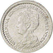Paesi Bassi, Wilhelmina I, 10 Cents, 1914, SPL, Argento, KM:145