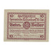 Banknote, Austria, Ennsdorf N.Ö. Gemeinde, 10 Heller, village, 1920