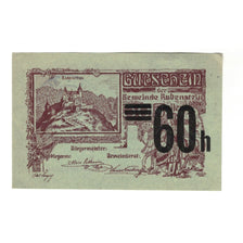 Banknote, Austria, Rabenstein N.Ö. Gemeinde, 60 Heller, Texte, 1920