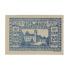 Banknote, Austria, Ried bei Mauthausen O.Ö. Gemeinde, 20 Heller, Eglise, 1920