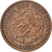 NETHERLANDS, 2-1/2 Cent, 1929, KM #150, AU(50-53), Bronze, 23.4, 4.06