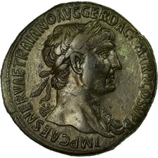 Trajan, Sestertius, Roma, AU(50-53), Bronze, RIC #528, 25.63