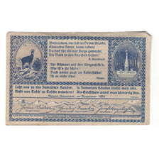 Banknote, Austria, Admont Stm. Markt, 60 Heller, paysage, 1920, 1920-11-30