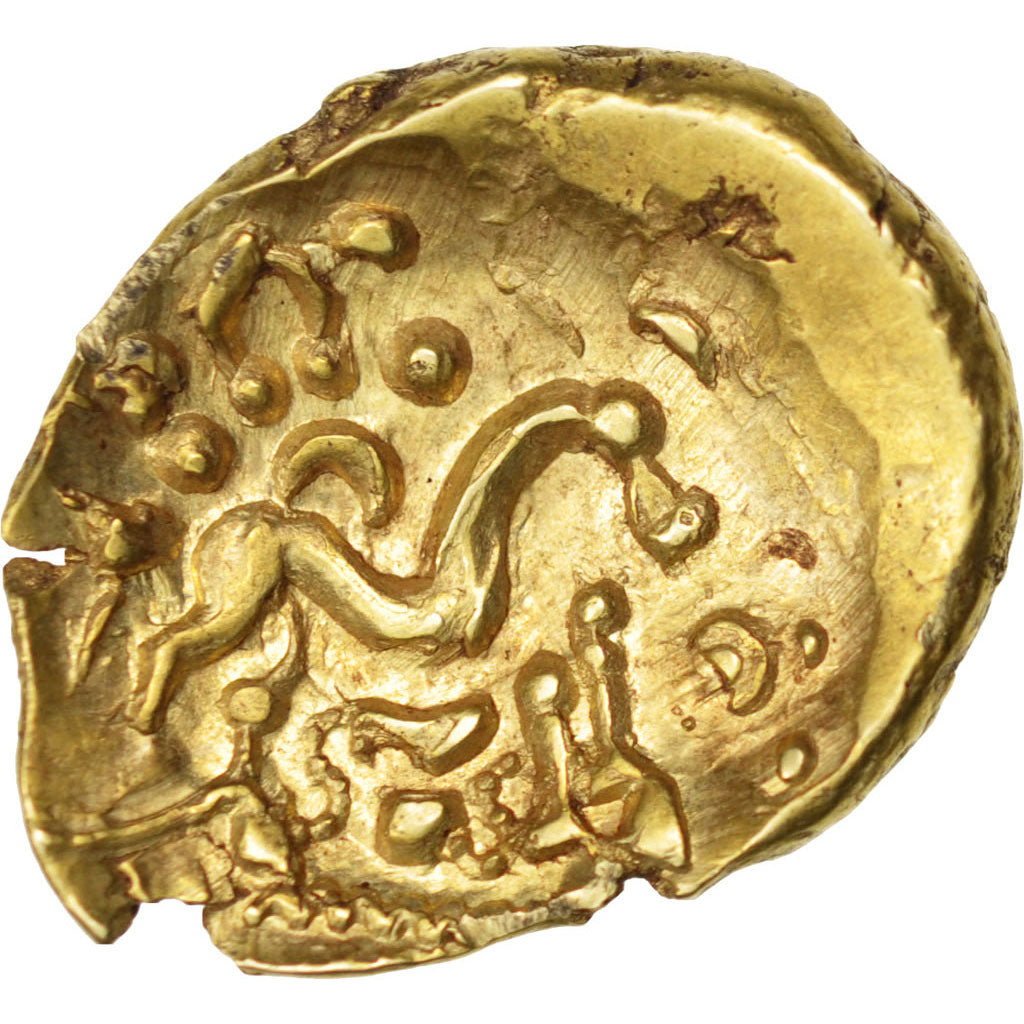 Ambiani, Stater, graded, NGC, AU(55-58), Gold, Delestré #243, 5.72