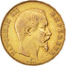 Second Empire, 50 Francs or Napoléon III tête nue, 1858, Paris