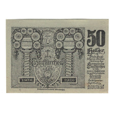 Banknote, Austria, Taufkirchen an der Trattnach O.Ö. Gemeinde, 50 Heller