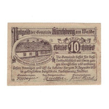 Banknote, Austria, Kirchberg Am Walde N.Ö. Gemeinde, 10 Heller, Texte, 1920