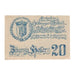 Banknote, Austria, St. Georgen und Tollet O.Ö. Gemeinden, 20 Heller, château