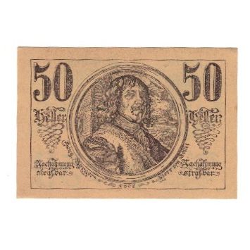 Banknote, Austria, St. Georgen und Tollet O.Ö. Gemeinden, 50 Heller