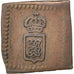 SPAIN, 1/2 Maravedi, 1832, Pamplona, KM #135, AU(50-53), Copper, 1.02