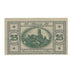 Banknote, Germany, Godesberg Bad Stadt, 25 Pfennig, château, 1920, 1920-10-25
