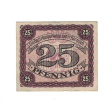 Banknote, Germany, Mellrichstadt Bezirkssparkasse, 25 Pfennig, valeur faciale
