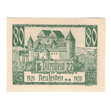 Banknote, Austria, Neufelden, 80 Heller, château, AU(55-58), Mehl:FS 645