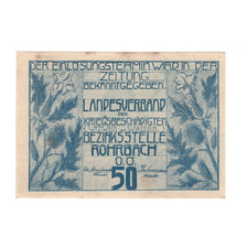 Banknote, Austria, Rohrbach O.Ö. Prv. Landesverband der Kriegsbeschädigten, 50