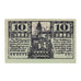 Banknote, Austria, Freistadt O.Ö. Stadtgemeinde, 10 Heller, village, 1920