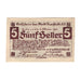 Banknote, Austria, Freistadt O.Ö. Stadtgemeinde, 5 Heller, village, 1920