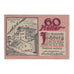Banknote, Austria, Jochberg Tirol Gemeinde, 60 Heller, paysage, 1920