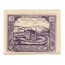 Banknote, Austria, Jeutendorf N.Ö. Gemeinde, 50 Heller, château, 1920