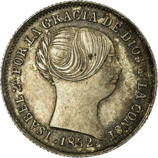 Monnaie, Espagne, Isabel II, Real, 1852, Sevilla, SUP, Argent, KM:598.3