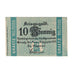 Geldschein, Deutschland, Graetz Stadt, 10 Pfennig, valeur faciale, 1917, VZ