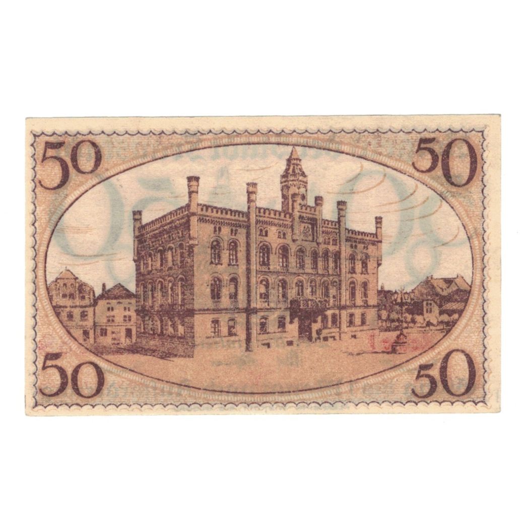 Banknote, Germany, Fraustadt Stadt, 50 Pfennig, valeur faciale, AU(55-58)