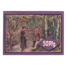 Banknote, Germany, HOCKENSBULL, 50 Pfennig, paysage, 1921, AU(55-58), Mehl:614.1