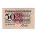Banconote, Germania, Heidelberg Stadt, 50 Pfennig, château, 1917, 1917-07-01