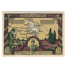 Banconote, Germania, Soltau Heimatbund Lohengau, 70 Pfennig, Foret, 1921, SPL-