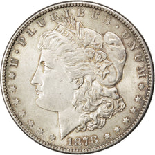 UNITED STATES, Morgan Dollar, Dollar, 1878, U.S. Mint, KM #110, AU(50-53),...