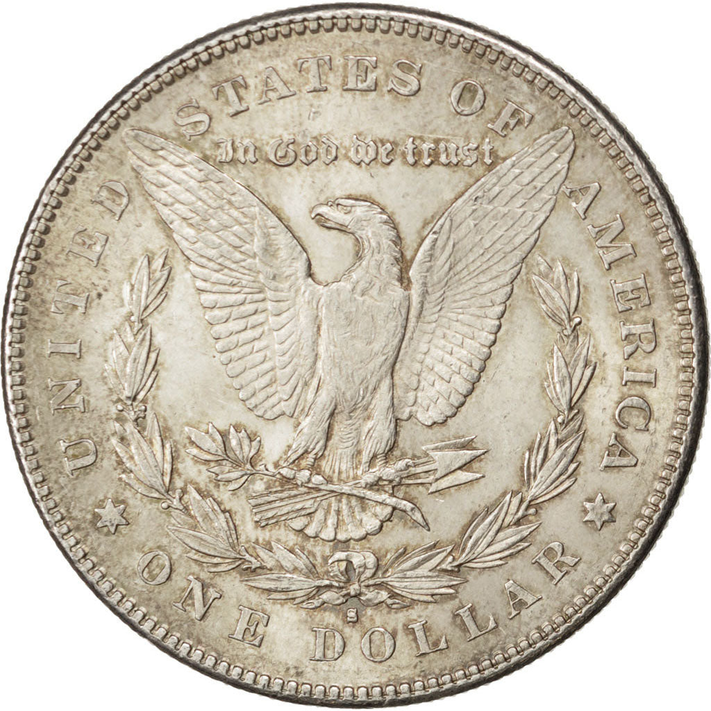 UNITED STATES, Morgan Dollar, Dollar, 1878, U.S. Mint, KM #110, AU(50-53),...