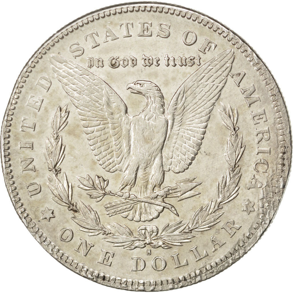 UNITED STATES, Morgan Dollar, Dollar, 1878, U.S. Mint, KM #110, AU(50-53),...