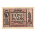 Geldschein, Deutschland, Fulda Stadt, 5 Mark, escalier, 1919, 1919-02-01, UNZ